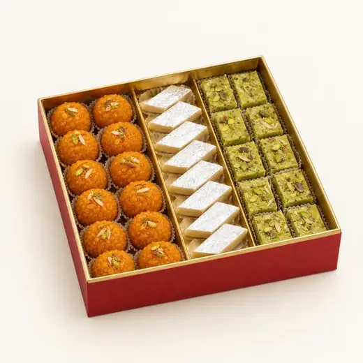 Assorted Mithai Box, 1 kg