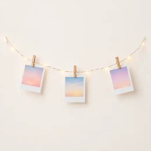 Fairy Lights with Photo Clips, 5 m